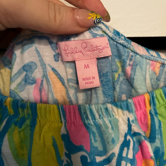 Lilly Pulitzer Off the Shoulder Top - Picture 2 of 2